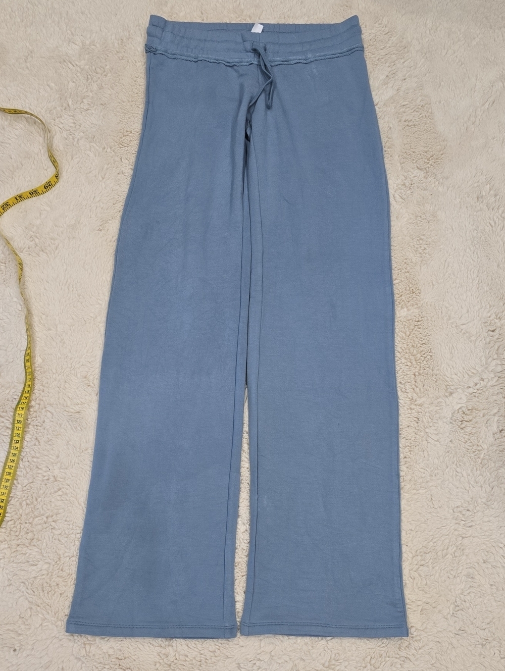 Out From Under Dusty Blue Ribbed Waist Lounge Pants